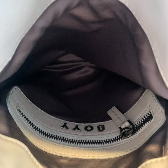 BOYY Shlash Python Slate Grey envelope shoulder bag - Picture 2 of 8